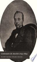 Centenaire de Ancelot 1794-1894