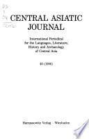 Central Asiatic Journal