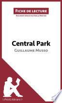 Central Park de Guillaume Musso (Fiche de lecture)