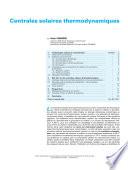 Centrales solaires thermodynamiques