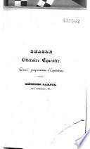 Cercle littéraire équestre. Cours préparatoire d'équitation. Méthode Larive, rue Richelieu, 49