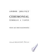 Cérémonial