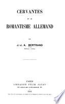 Cervantes et le romantisme allemand