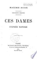Ces dames, d'après nature