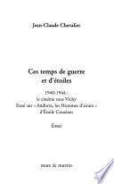 Ces temps de guerre et d'étoiles