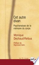Cet autre divan