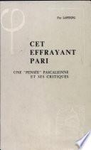 Cet effrayant pari