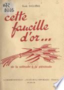 Cette faucille d'or...