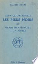 Ceux qu'on appelle les Pieds noirs