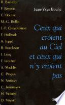 Ceux qui croient au ciel et ceux qui n'y croient pas