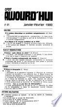 CFDT aujourd'hui