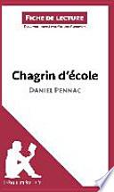 Chagrin d'école de Daniel Pennac (Fiche de lecture)