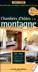 Chambres d'hôtes à la montagne