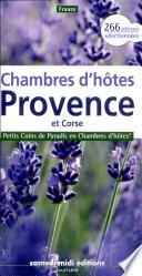 Chambres d'hôtes Provence et Corse
