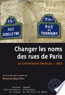 Changer les noms des rues de Paris