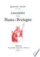 Chansons de la Haute-Bretagne