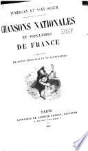 Chansons nationales et populaires de France