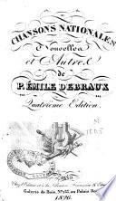 Chansons nationales, nouvelles, & autres