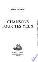 Chansons pour tes yeux