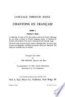 Chantons en francais!