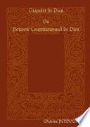 Chapelet de Dieu Ou Pouvoir Constitutionnel de Dieu