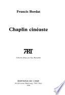 Chaplin cinéaste