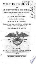 Charles de Blois ou Le château de Bécherel