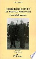 Charles de Gaulle et Konrad Adenauer