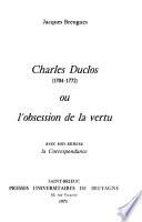 Charles Duclos (1704-1772)