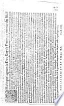 Charles par la grace de Dieu Roy de France, au premier des huissiers de nostre Court de Parlement ... veu par la Court les requestes presentées à icelle par le Procureur general du Roy, prenant le faict en main pour les pauures de la ville & fauxbourgs de Paris, par lesquelles il requeroit que les taxes faictes par les habitans de ladicte ville, pour la nourriture & alimens de pauures d'icelle ... l'an de grace mil cinq soixante, & de nostre regne le premier