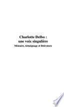 Charlotte Delbo