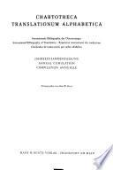 Chartotheca translationum alphabetica