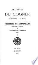 Chartrier de Grandchamp