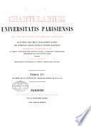 Chartularium Universitatis parisiensis