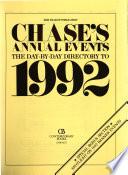 Chase's Annual Events