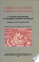 Château et territoire