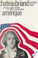 Chateaubriand en Amérique