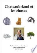Chateaubriand et les choses