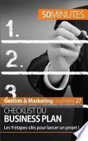 Checklist du business plan