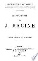 Chefs-d'oeuvre de J. Racine