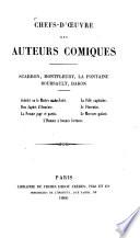 Chefs-d'oeuvre des auteurs comiques