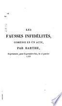Chefs-d'oeuvre dramatiques de Barthe, Goldoni, et Dorat