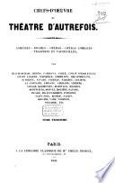 Chefs-d'oeuvre du théâtre d'autrefois