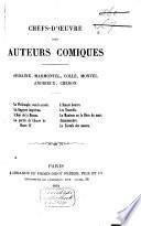 Chefs-d'Œuvre des auteurs comiques
