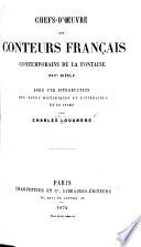 Chefs-d'œuvre des conteurs français contemporains de La Fontaine, xviie siècle)