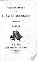Chefs-d'œuvre du théâtre allemand