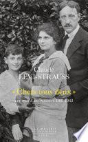 Chers tous deux. Lettres à ses parents (1931-1942)