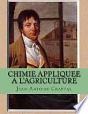Chimie Appliquee a L'agriculture