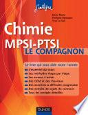 Chimie Le compagnon MPSI-PTSI