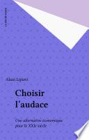 Choisir l'audace